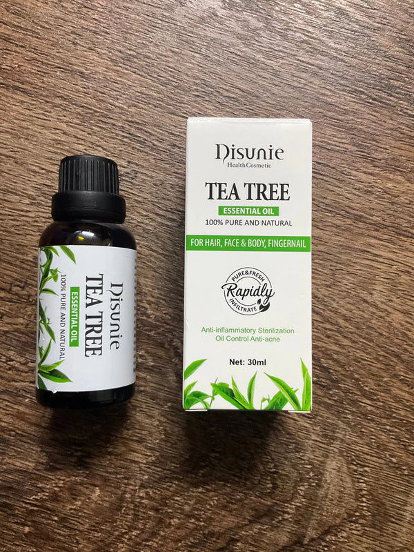 Tea Tree 4 In 1 Essential Oil For Hair, Body, Face & Fingurnail Divine beauty