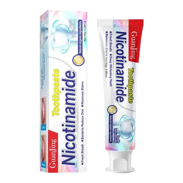 Nicotinamide Whitening Toothpaste Fresh Breath Whitening Teeth Oral Hygiene Cleaning Effectively Remove Divine beauty