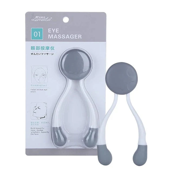 Eye Massage Wand Stick, Silicone Nose Lifter, Dual Heads Facial Roller - Divine Beauty