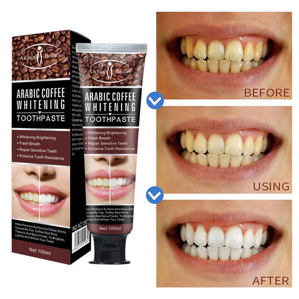 Arabic Coffee Whitening Toothpaste - Divine Beauty